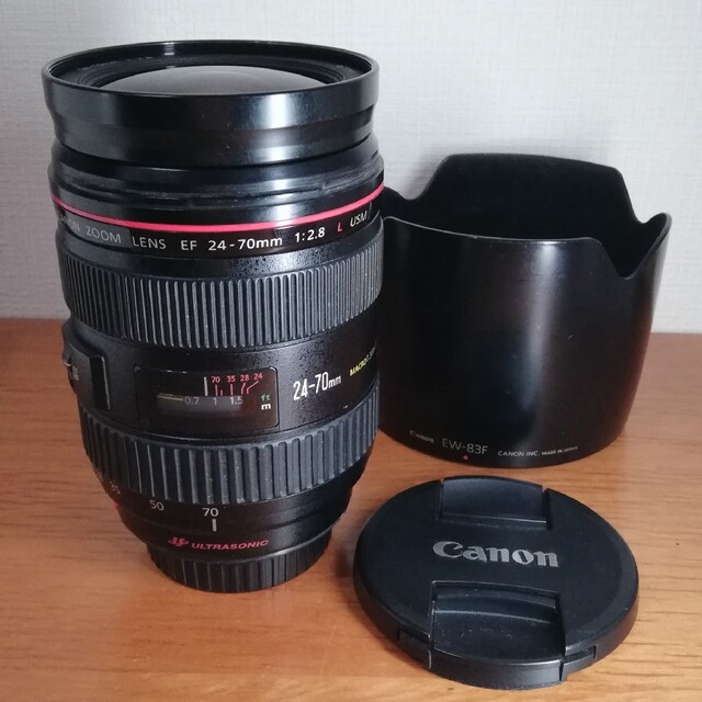 ジャンク品・訳あり品 Canon EF24-70mm f2.8L USM】 - レンズ(ズーム)
