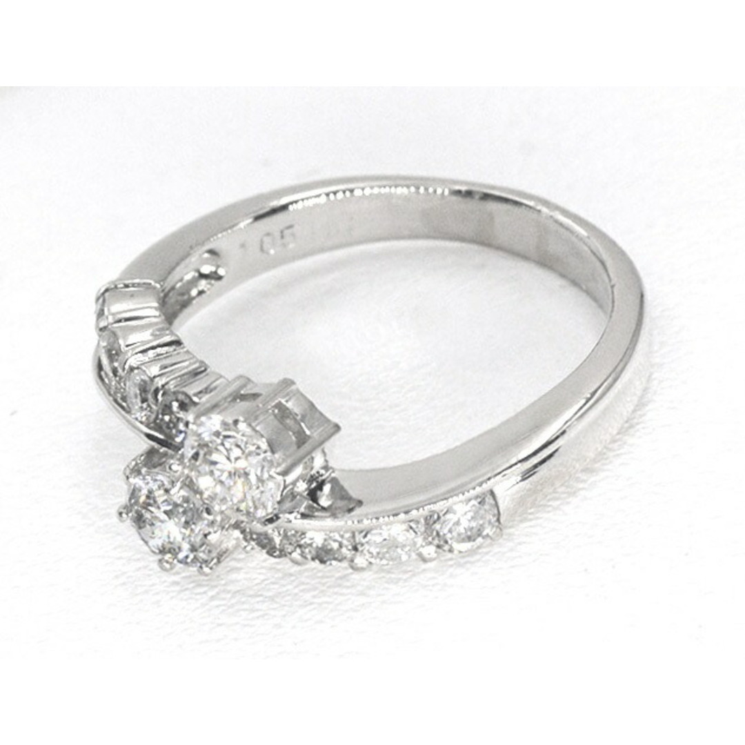 Pt900 ダイヤモンド リング D=1.05ct ＃ 11 【中古】 レディースのアクセサリー(リング(指輪))の商品写真