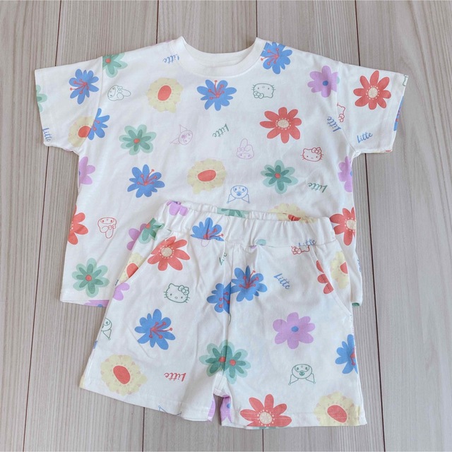 しまむら - しまむら リトシー littc サンリオ セットアップ 100cmの通販 by mimi❤︎|シマムラならラクマ
