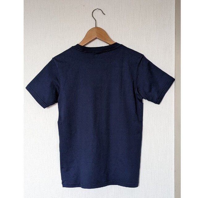 AIGLE(エーグル)の【美品】エーグル Tシャツ 半袖 ネイビー レディースのトップス(Tシャツ(半袖/袖なし))の商品写真