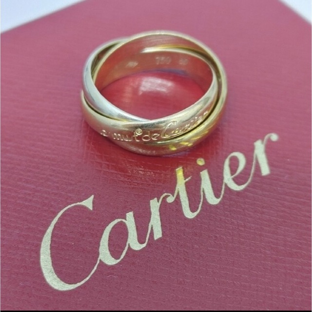 Cartier(カルティエ)のVINTAGE CARTIER Trinity ring 50 レディースのアクセサリー(リング(指輪))の商品写真