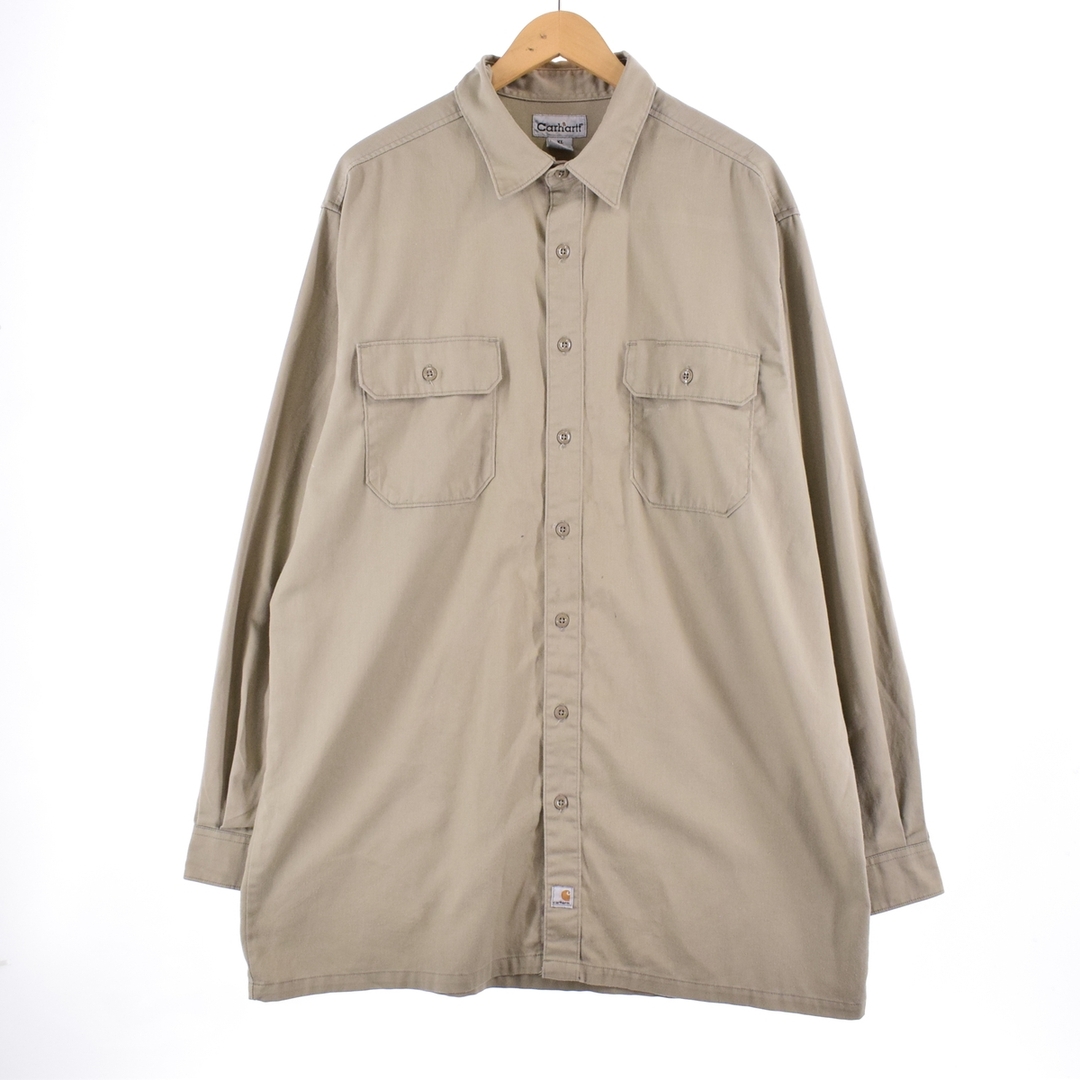 カーハート Carhartt 長袖 ワークシャツ メンズXXL /eaa336272