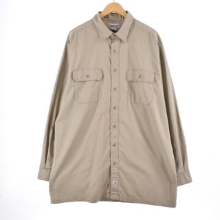 カーハート(carhartt)の古着 カーハート Carhartt 長袖 ワークシャツ メンズXXL /eaa336272(シャツ)