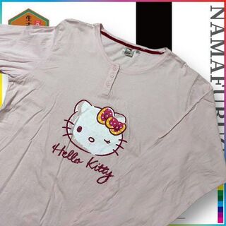 古着 HELLO KITTY 90s  ハローキティ　　キティちゃん ビンテージ(Tシャツ(長袖/七分))
