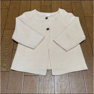 美品　ニコリト　ベビー　80サイズ　カーディガン(カーディガン/ボレロ)