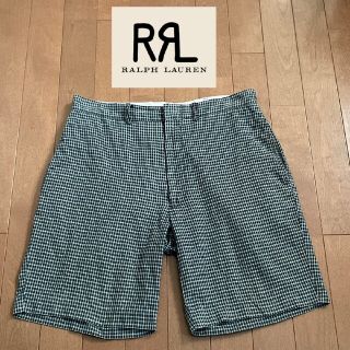 RRL - RRL ダブルアールエル 90s 初期三つ星 ショートパンツ USA製の