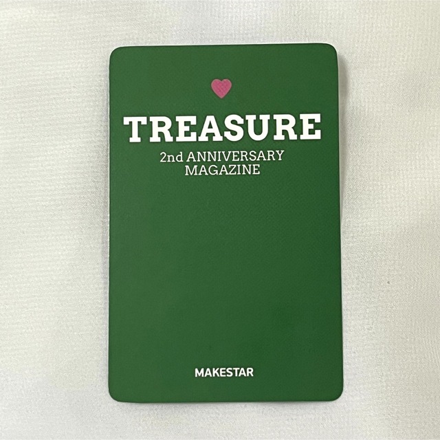 TREASURE - TREASURE 2周年マガジン makestar 特典 ジュンギュの通販 ...