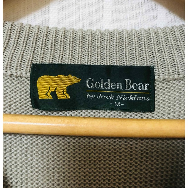 Golden Bear  メンズニット　サイズM  未使用　長袖　グレー