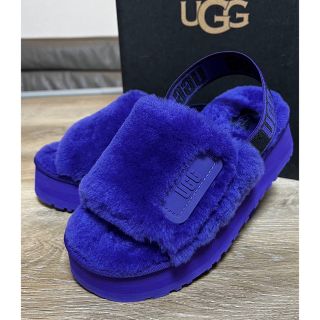 大人気 アグ UGG フラッフシュガープラットホームサンダル ファー