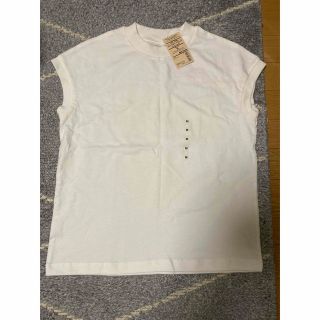 ムジルシリョウヒン(MUJI (無印良品))の新品未使用！無印良品　フレンチスリーブTシャツ(Tシャツ(半袖/袖なし))