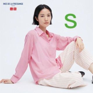 ユニクロ(UNIQLO)の【新品タグ付き】シアーコットンリラックスシャツ　S ユニクロ(シャツ/ブラウス(長袖/七分))