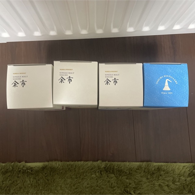 ウイスキー 余市蒸留所限定品 4本セット 送料込 即購入OK ウイスキー 余市蒸留所限定品 4本セット 送料込 即購入OK