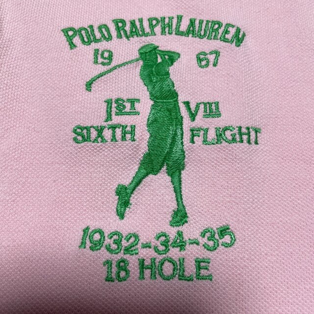 POLO RALPH LAUREN(ポロラルフローレン)の『Polo by Ralph Lauren』ポロシャツ　ピンク　ゴルフウェア メンズのトップス(ポロシャツ)の商品写真