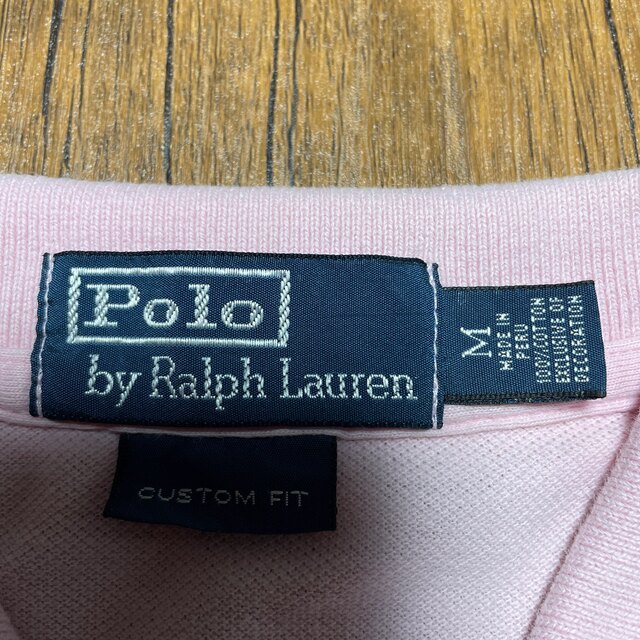 POLO RALPH LAUREN(ポロラルフローレン)の『Polo by Ralph Lauren』ポロシャツ　ピンク　ゴルフウェア メンズのトップス(ポロシャツ)の商品写真