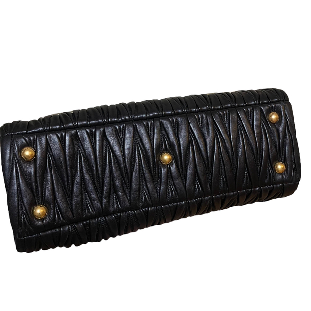 miumiu - 【極美品】ミュウミュウ マトラッセ2wayトートバッグの通販