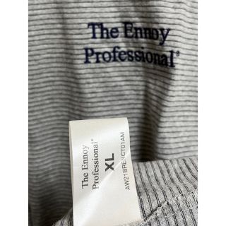 ennoy ロゴ刺繍 ボーダーロンTの通販 by pi shop|ラクマ