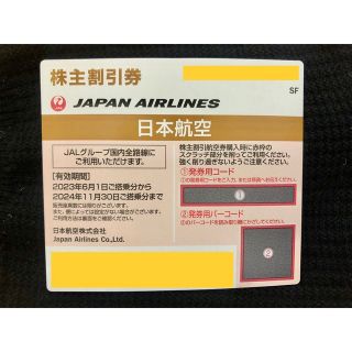 JAL 日本航空　株主優待券　1枚　送料無料(その他)