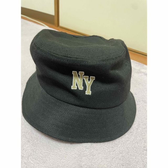 バケットハット　帽子　ブラック　NY メンズの帽子(ハット)の商品写真