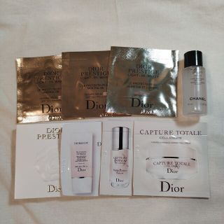 ディオール(Dior)のDior　ディオール　CHANEL　シャネル　スキンケア　サンプル　8点セット(サンプル/トライアルキット)