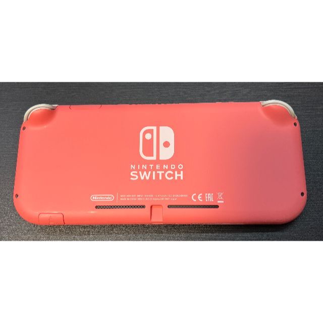 (479) 整備済み 本体のみ Switch Lite コーラル ピンク エンタメ/ホビーのゲームソフト/ゲーム機本体(携帯用ゲーム機本体)の商品写真