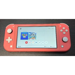 (553) 整備済み 本体のみ Switch Lite コーラル ピンク