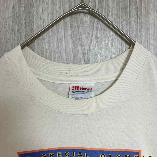 Hanes(ヘインズ)のZ722ヘインズ半袖Tシャツビッグプリント90sビンテージUSA製1996年 メンズのトップス(Tシャツ/カットソー(半袖/袖なし))の商品写真