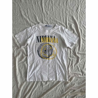 サンタモニカ(Santa Monica)のnirvana プリント　ロック　Tシャツ(Tシャツ(半袖/袖なし))