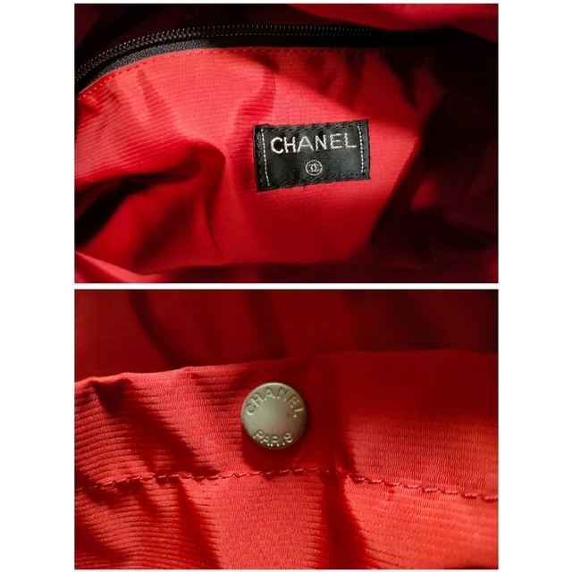 CHANEL(シャネル)の【希少】CHANEL　シャネル　ブラック　旧トラベルライン　ボストンバッグ レディースのバッグ(リュック/バックパック)の商品写真