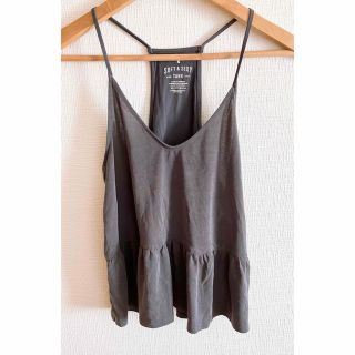 アメリカンイーグル(American Eagle)の【AMERICAN EAGLE】アメリカンイーグル　タンクトップ　グレー　XS (タンクトップ)