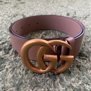 グッチ(Gucci)のGUCCI グッチ　ダブルGバックル　レザーベルト　新品未使用(ベルト)