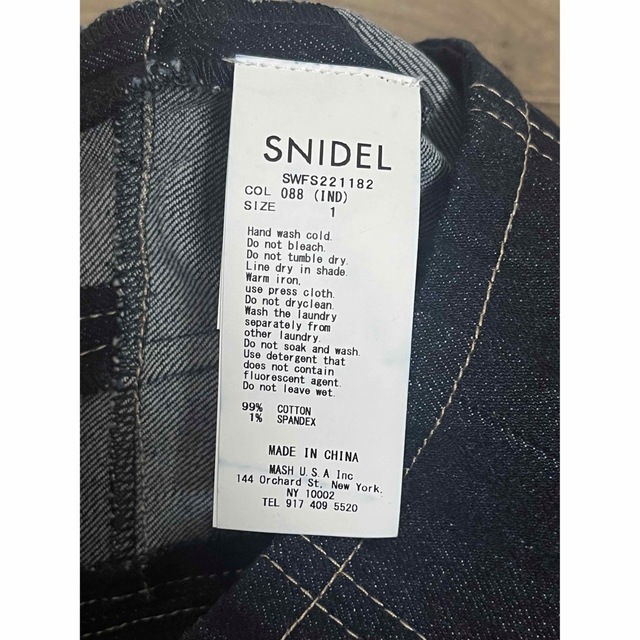 SNIDEL(スナイデル)のsnidel デニム ミニスカート レディースのスカート(ミニスカート)の商品写真