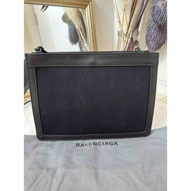 BALENCIAGA バレンシアガ　ネイビーポシェット　ショルダーバッグ