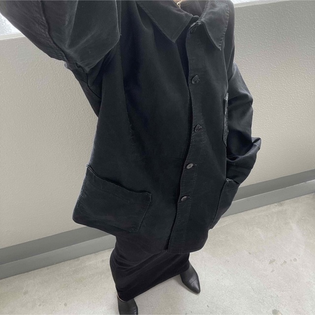 24時間以内に発送!>70sブラックモールスキン フランスの通販 by