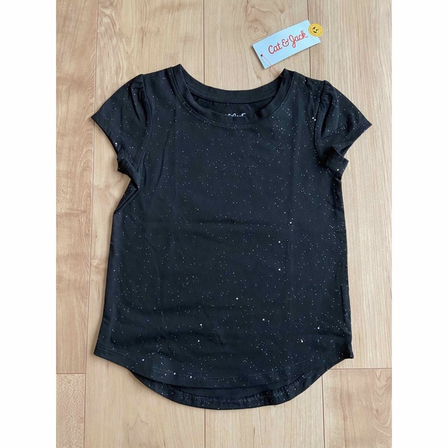 5T ラメ入りTシャツ キッズ/ベビー/マタニティのキッズ服女の子用(90cm~)(Tシャツ/カットソー)の商品写真