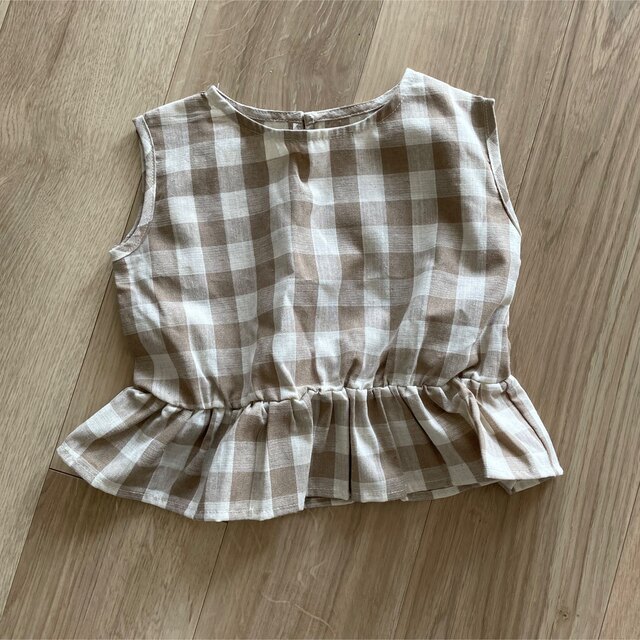 ペアマノン　セットアップ　100 キッズ/ベビー/マタニティのキッズ服女の子用(90cm~)(パンツ/スパッツ)の商品写真