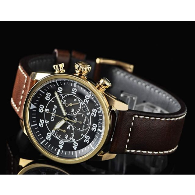 CITIZEN パイロット・ミリタリー ソーラー CA4213-00E