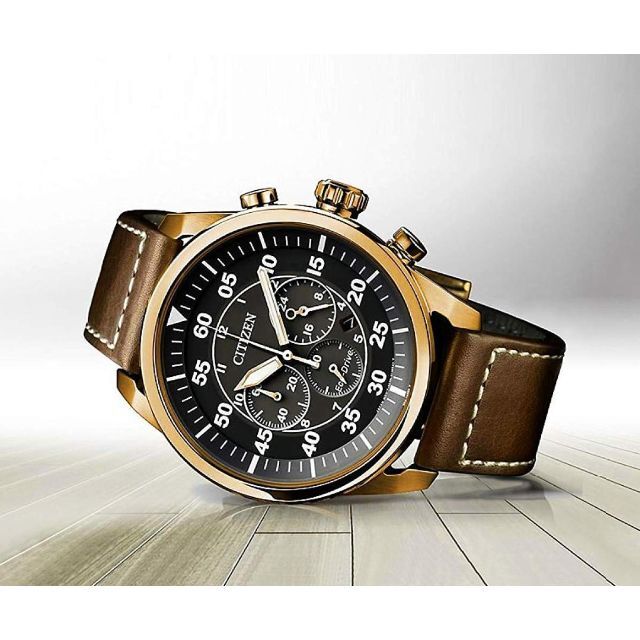 CITIZEN パイロット・ミリタリー ソーラー CA4213-00E