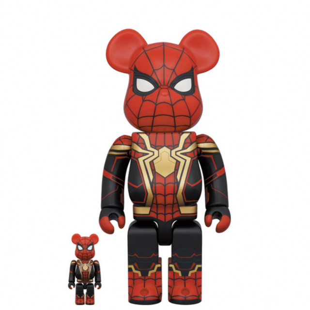 ベアブリック BE@RBRICK スパイダーマン　100%&400%