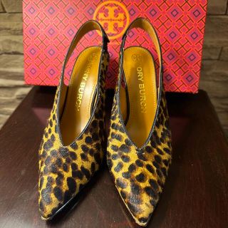 TORY BURCH ハラコパンプス