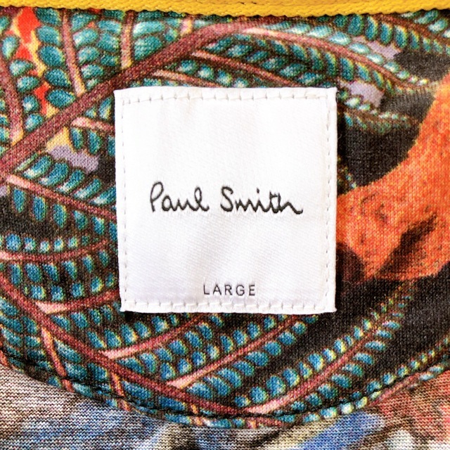 美品 Paul Smith LONDON 半袖シャツ ベージュ M*DC154