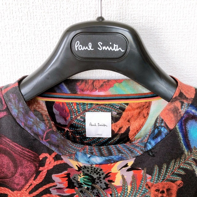 美品 Paul Smith LONDON 半袖シャツ ベージュ M*DC154