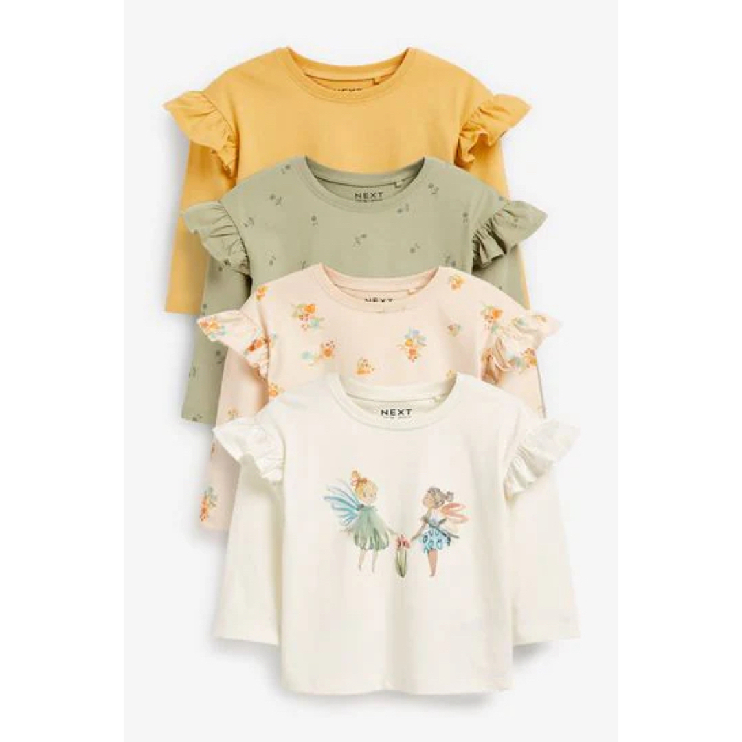新品❣️ネクスト 春カラー Tシャツセット 98-