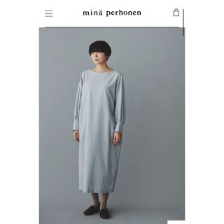 mina  perhonen  loch シルクワンピース