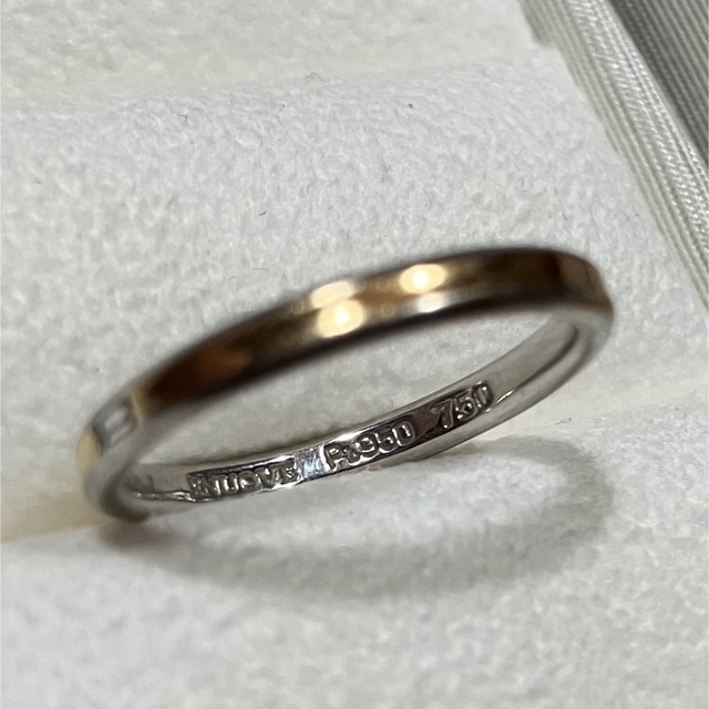 結婚指輪 イノーヴェ ray イノーヴェ pt950 k18yg バケットダイヤ