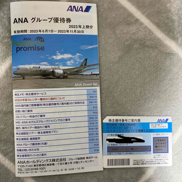 ANA 株主優待 2023