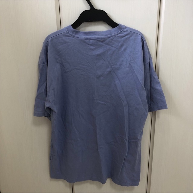 Tシャツ　ティシャツ　メンズ　ユニセックス　ブルー　青　半袖　夏服　M メンズのトップス(Tシャツ/カットソー(半袖/袖なし))の商品写真