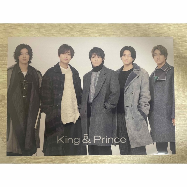 King & Prince(キングアンドプリンス)のKing & Prince Life goes on 外付特典クリアポスター エンタメ/ホビーのタレントグッズ(アイドルグッズ)の商品写真