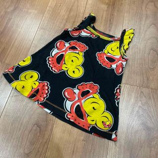 ヒステリックミニ(HYSTERIC MINI)の【夏服大量出品中】ヒステリックミニ　Aラインフリルタンクトップ　(Tシャツ/カットソー)