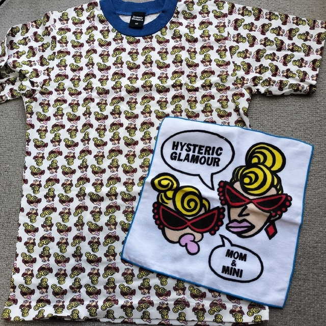 HYSTERIC GLAMOUR(ヒステリックグラマー)のヒステリックグラマー　140シャツ　ミニタオルセット　未使用タグなし　難有り キッズ/ベビー/マタニティのキッズ服男の子用(90cm~)(下着)の商品写真