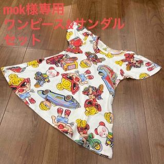 ヒステリックミニ(HYSTERIC MINI)のmok様専用　チュニック&サンダルセット(ワンピース)